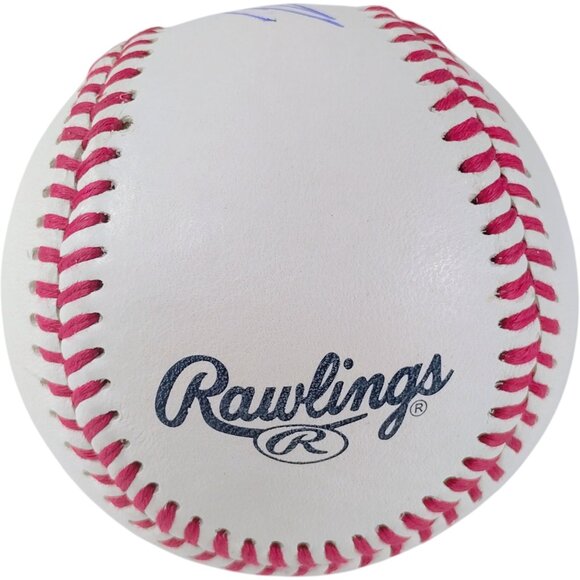 Tommy La Stella Autographed Baseball Chicago Cubs LA Angels Proof COA Authentic - Picture 5 of 7